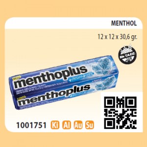 Menthoplus Menthol 12 x 12 x 30,6 gr